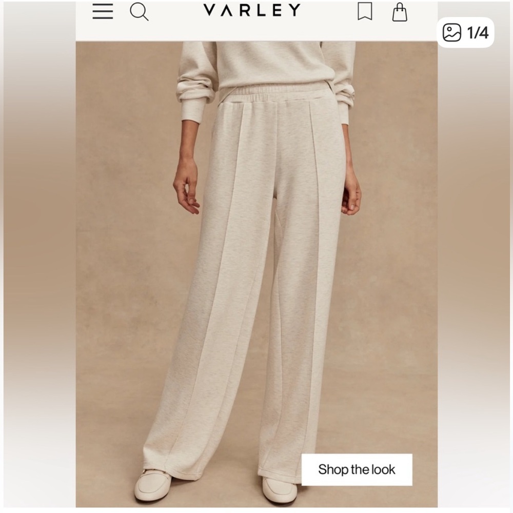 Varley the wide leg pant 30